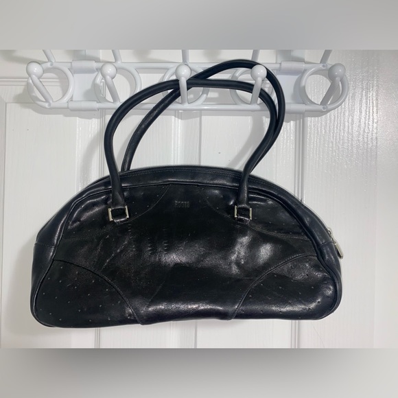 ROOTS VINTAGE LEATHER HANDBAG - Picture 1 of 3